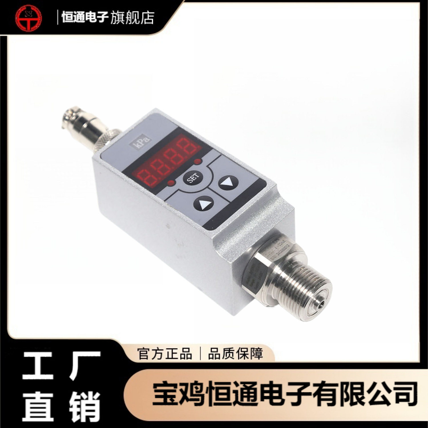 铸铝壳体反应灵敏数显压力开关