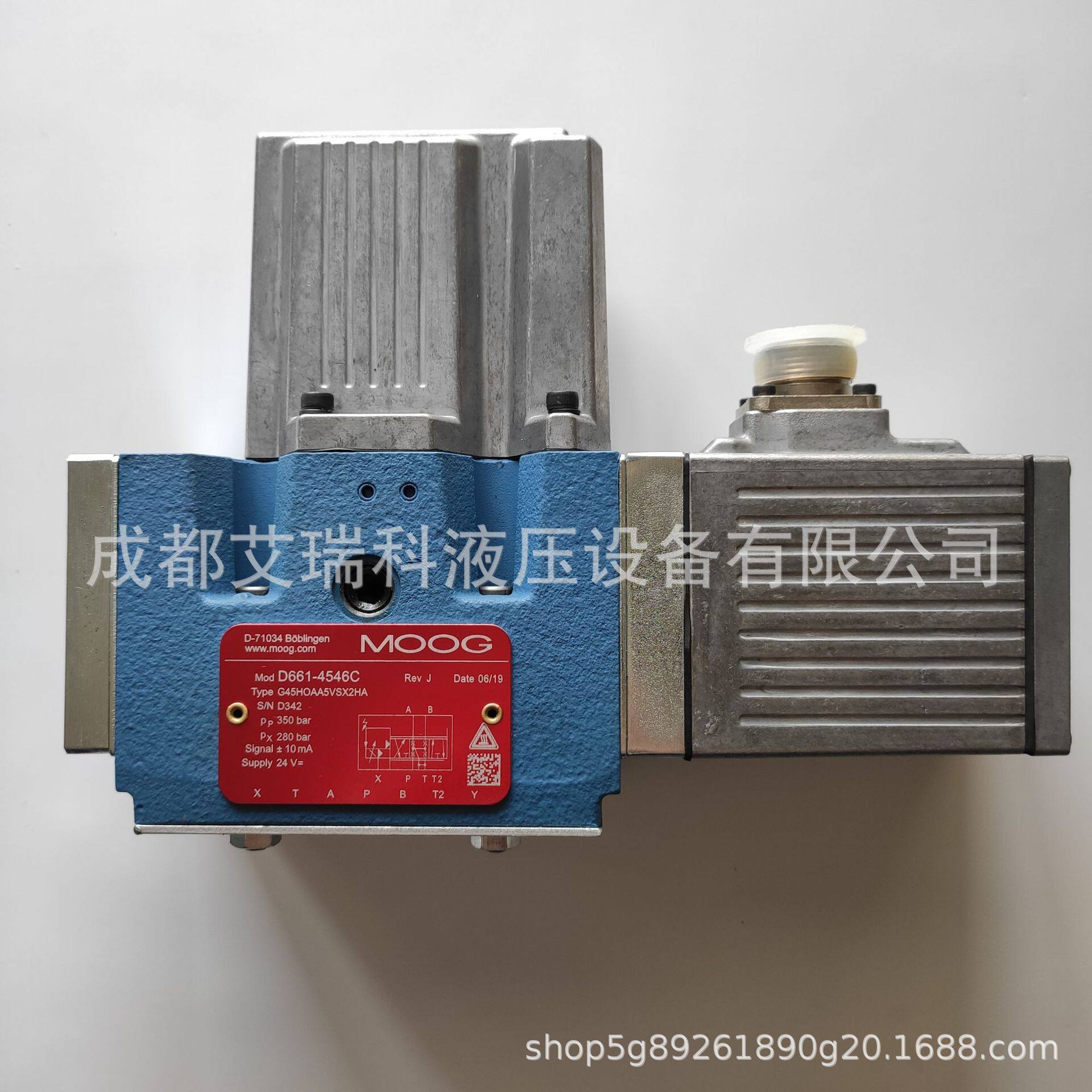 德国MOOG穆格D661-4546C伺服阀 现货供应