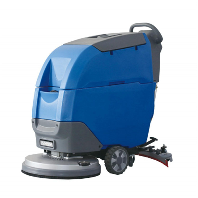 工厂批发手推式洗地机商场车间小型自动拖地机 工业洗扫一体机