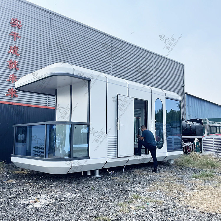 铝合金钢结构太空舱移动民宿