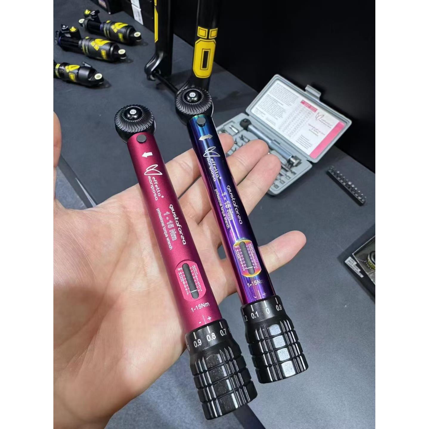 新款蝴蝶效应effetto giustaforza 1-15N扭力扳手 自行车修车工具
