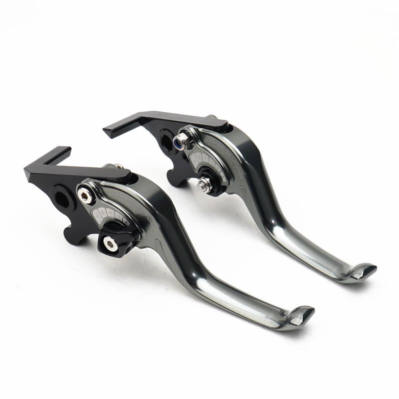 机车配件适用PCX150 PCX160改装短款两指竞技煞车离合牛角手把
