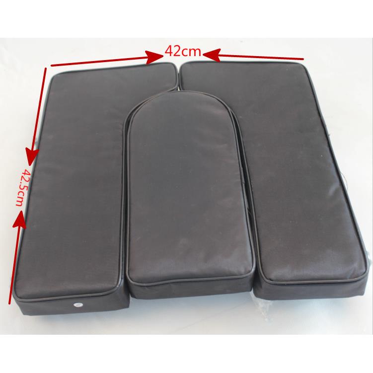 轮椅坐垫24型轮椅帆布硬座面 带便孔海绵坐垫 牛津布透气固定座面