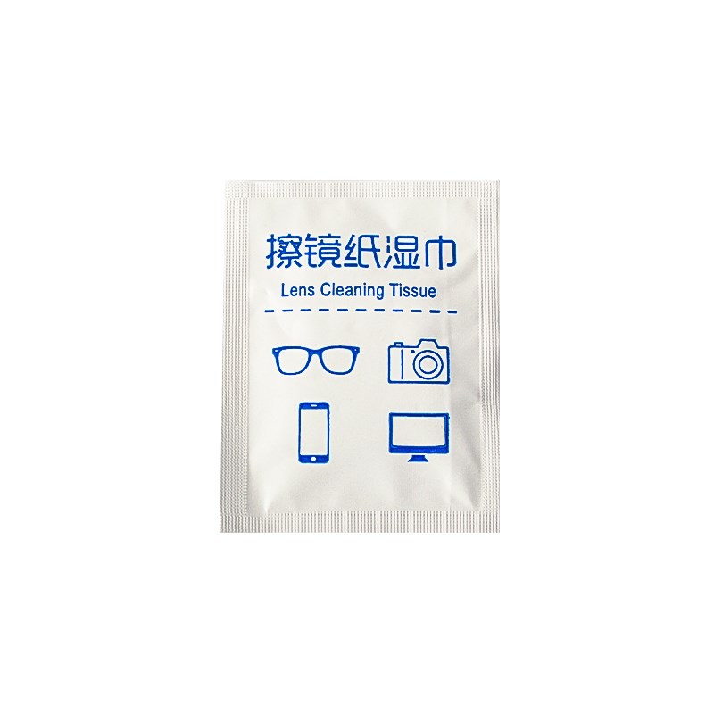 激光保护镜片擦镜纸擦镜湿纸无水酒精IPA清洗剂无尘布镜头纸湿巾