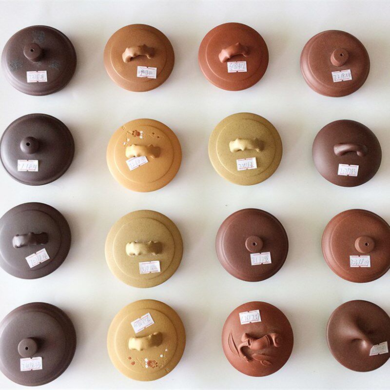 精选配紫砂壶盖子 朱泥茶壶盖 配盖子  多种泥料  西施壶盖 石瓢