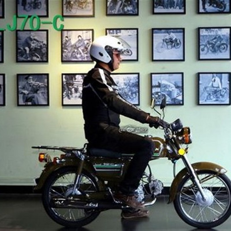 洛阳嘉陵洛嘉 老款嘉陵70摩托车48CC燃油助力省油实用可上牌摩托