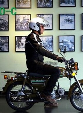 洛阳嘉陵洛嘉 老款嘉陵70摩托车48CC燃油助力省油实用可上牌摩托