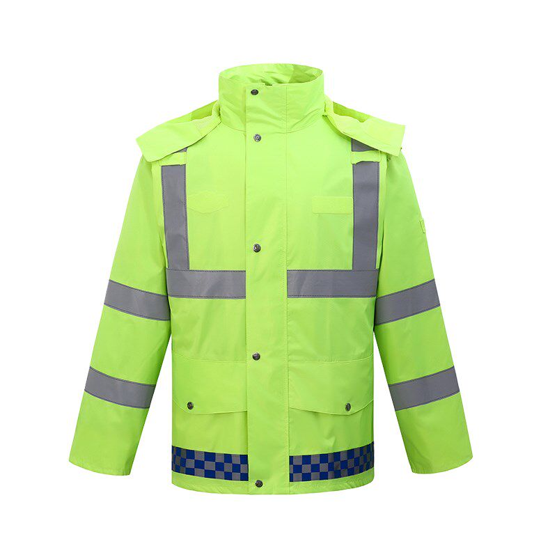 道汽反光雨衣雨裤子套装交通安全服男款上衣应急救援勘察巡逻外套
