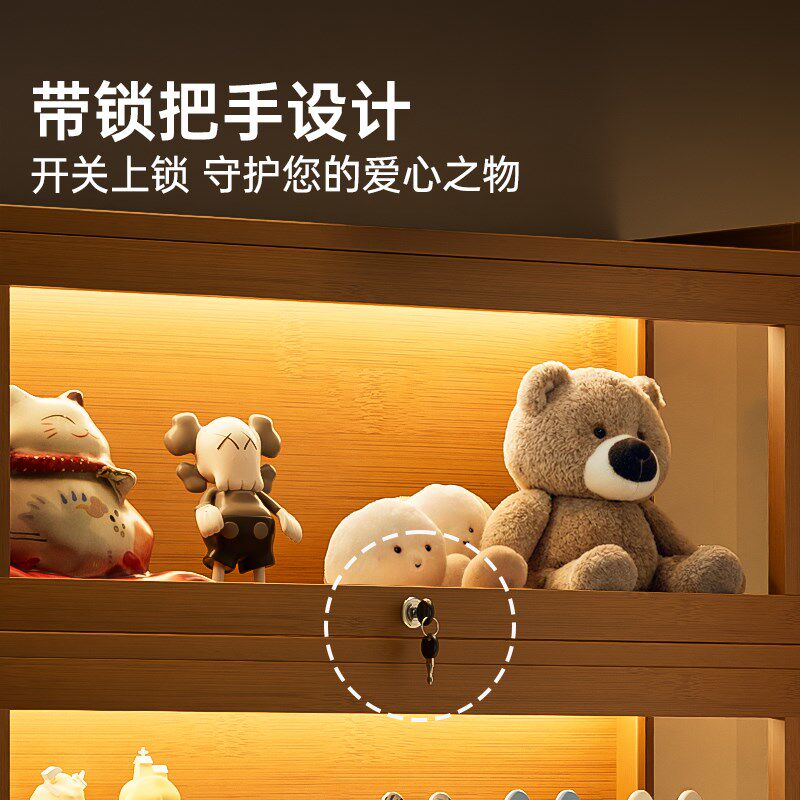 小酒柜客厅靠墙2025新款家用红酒架子带锁展示架轻奢高档储藏柜