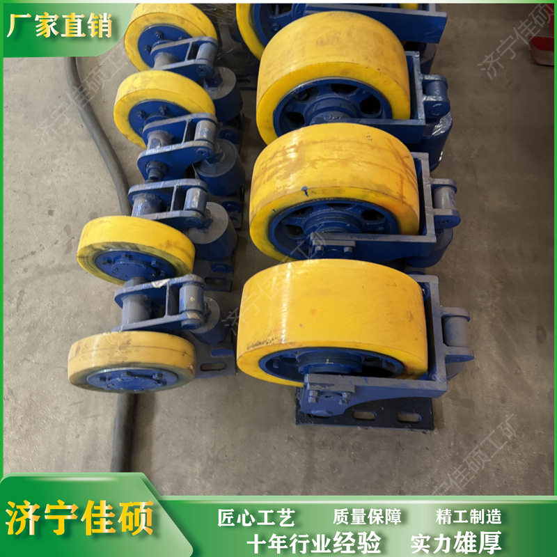 煤矿用L35滚轮导向装置单轮滚轮罐耳LS30双轮滚轮罐耳