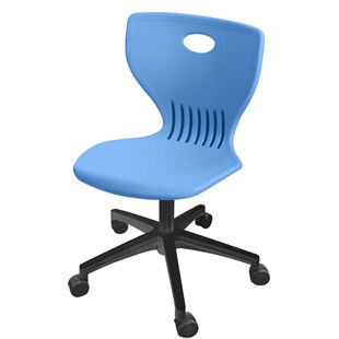 PP简约塑料椅培训儿童休闲餐椅加厚胶椅靠背椅现货可堆叠椅