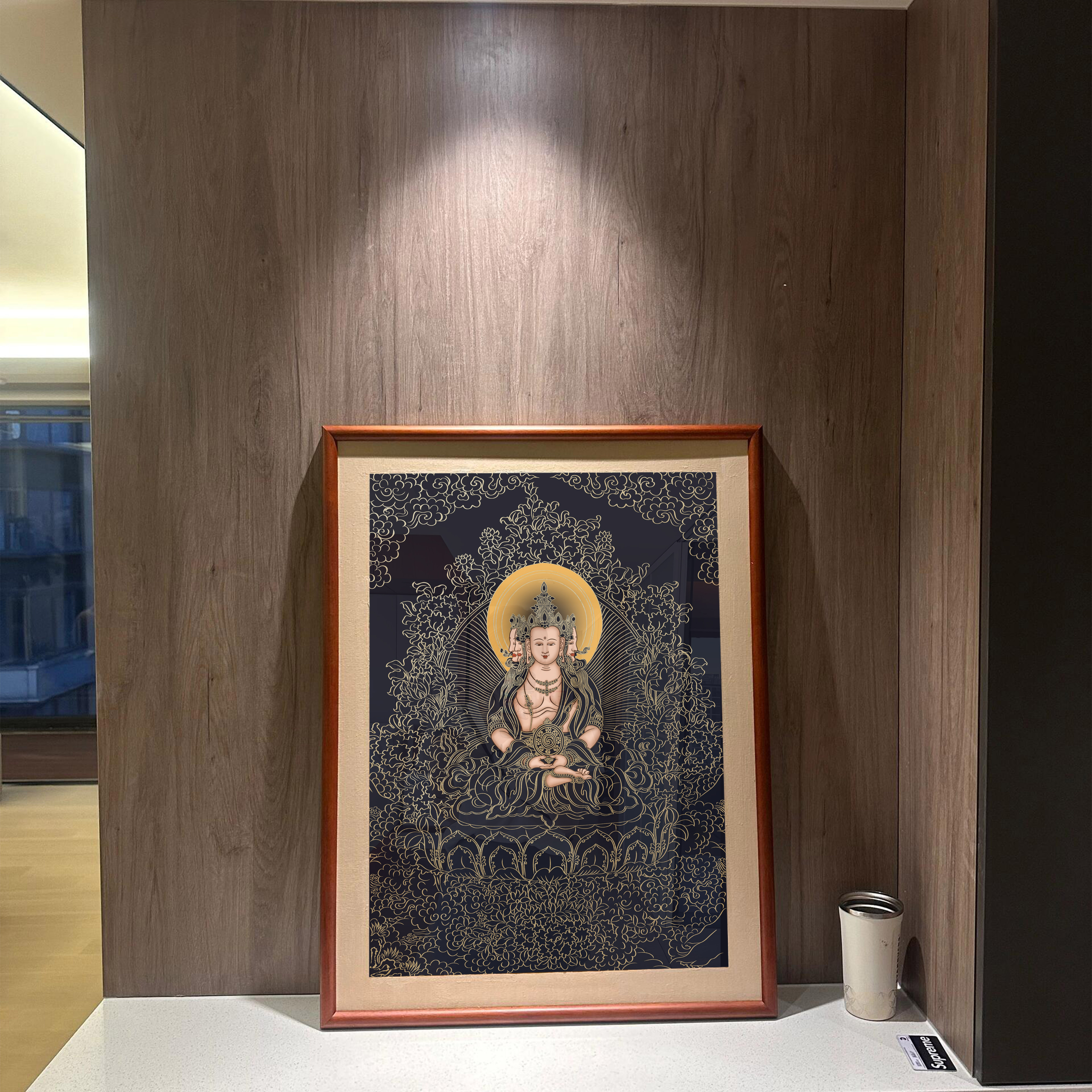 佛像描摹画手工线稿唐卡手绘