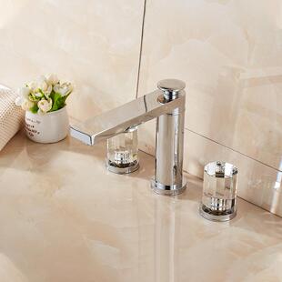 供应浴缸全铜三孔五孔龙头镀铬欧式仿古边缸五件套龙头