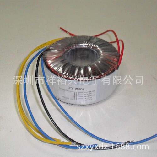 200W环形变压器220V:25.5V+9V低频环形电源变压器工厂