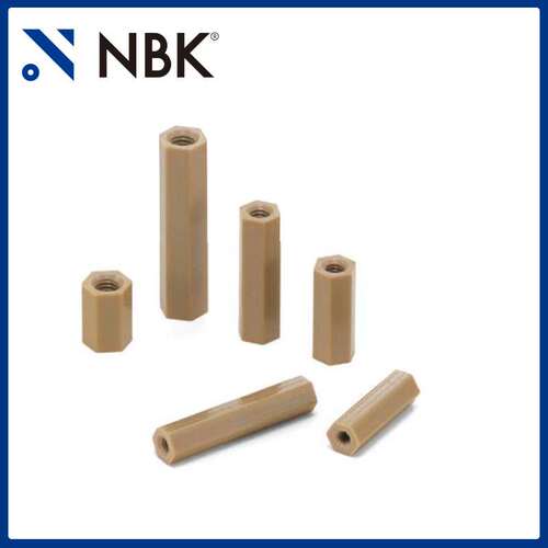 NBK SPE-HB  树脂螺丝peek六角支柱聚醚醚酮机械零件紧固件