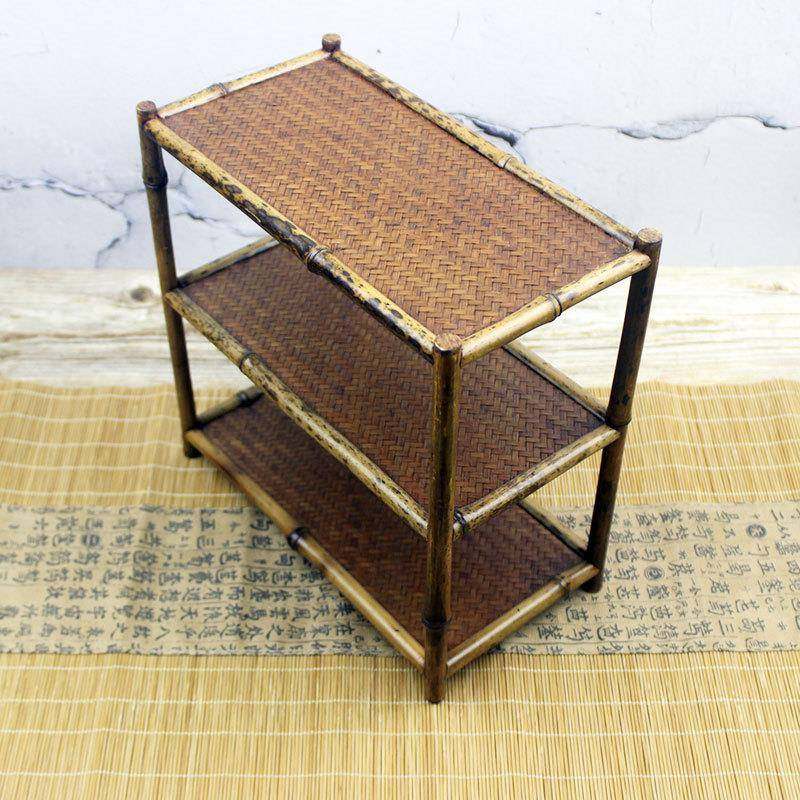 竹编茶棚收纳架茶杯茶壶博古架竹制配件茶道双层复古紫竹置物架,家装灯饰光源,其它灯具灯饰,淘宝优惠券,粉丝福利购,淘宝优惠卷