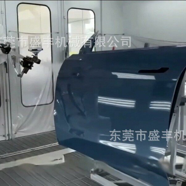 广东汽车车门机器人全自动喷漆流水线东莞盛丰涂装设备专业制造商