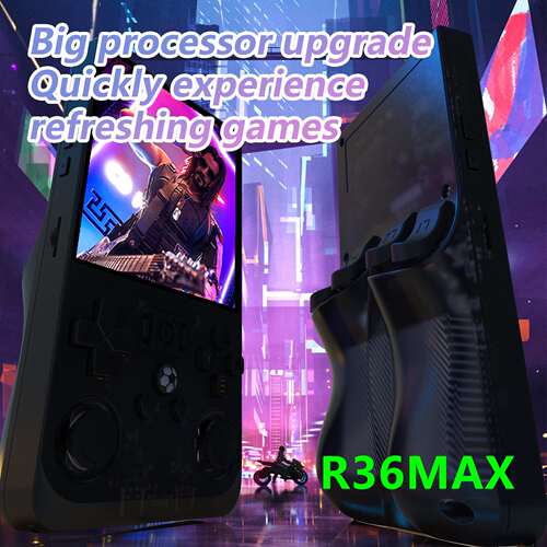 新款R36MAX开源掌上游戏机GBA街机经典FC街机便携PSP可玩战神