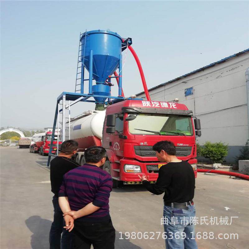 风吸式上料大型真空气力输送机移动粉煤灰大型吸粮机工作原理