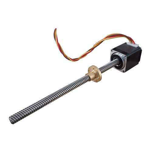 28丝杆电机 Tr8*8 28直线丝杆电机 T8丝杆 NEMA11 丝杆步进电机