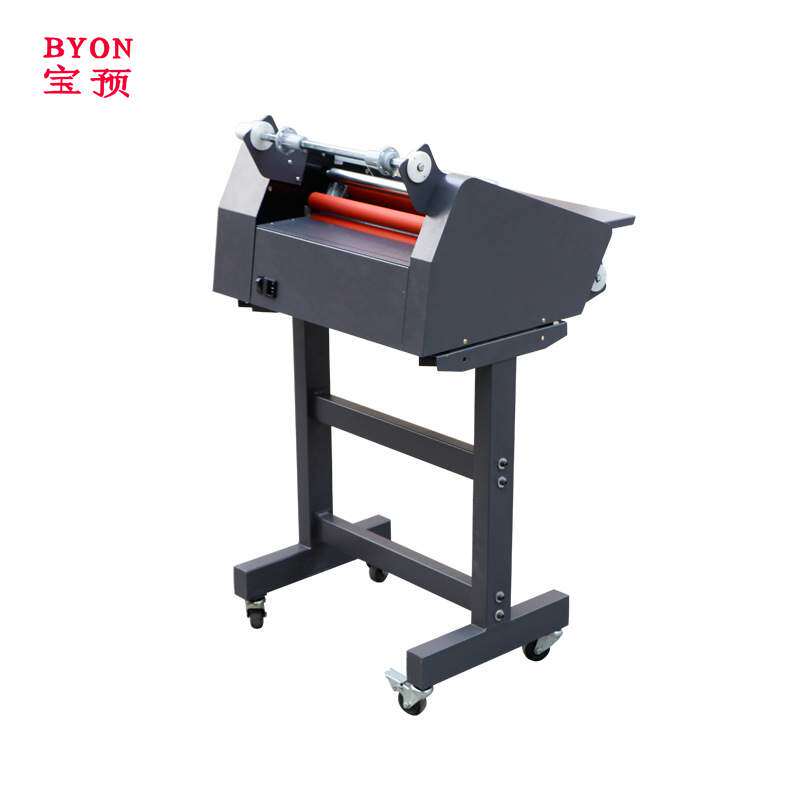 宝预(BYON)FM380热覆膜机照片冷裱机带脚架胶辊过膜机热裱机