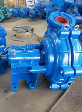 6/4卧式渣浆泵洗沙泵6寸耐磨泵合金37KW45K旋流器专用泵河北产