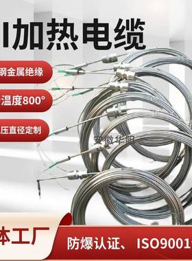 铠装加热器(伴热电缆)MIC-1-02-10双芯MI加热电缆高温伴热丝