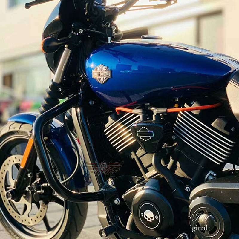 适用于哈雷Street750Street500 StreetRod保险杠发动机护杠防摔杆