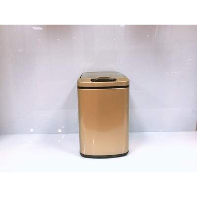 富崎新款9L方形智能全自动红外线感应家用厨房卧室客厅垃圾桶