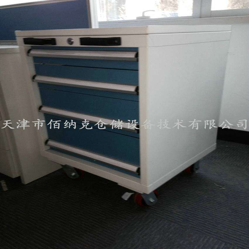 天津可移动工具柜车间工具车带抽屉制造收纳车