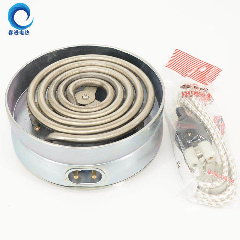 不锈钢加热管式电炉圆形电热管电炉110V列车动车电炉火车机车电炉