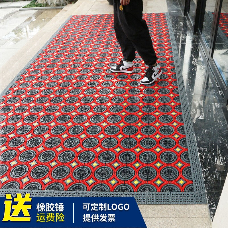 金镁固室外防滑垫大门口镂空地垫商场店铺雪天入户门垫店铺进门防