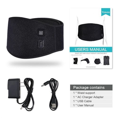 YOSOO Belt Heat-Wrap Waist-Heating-Pad Lower-Back Hot with G