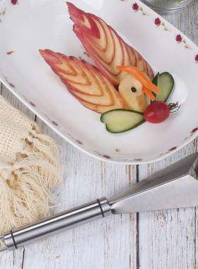 430 Stainless Steel Fruit Carving Knife Triangular Shape