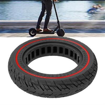 极速.10 Inch Electric Scooter 10x2.5 Solid Tyre Durable Rubb