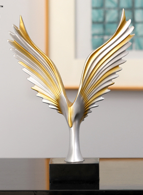 现代简约大展宏图摆件家居乔迁礼物酒柜玄关办公室装饰品书柜摆设