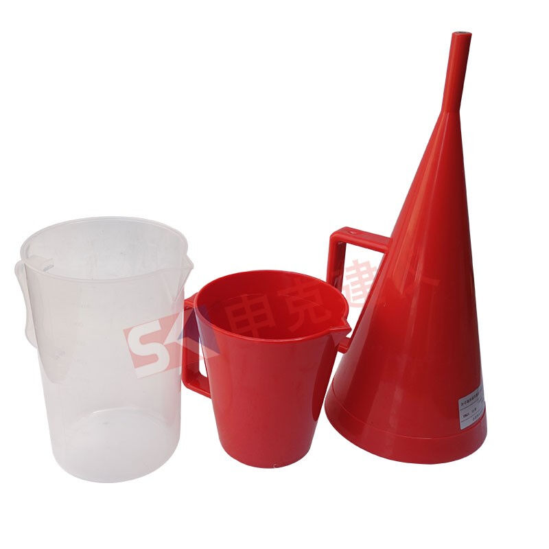 塑料马氏漏斗粘度计marsh泥浆石油钻井液MLN秒表946ml试验检测粘