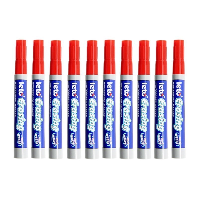 Whiteboard marker pen water erasable color 8 sets box