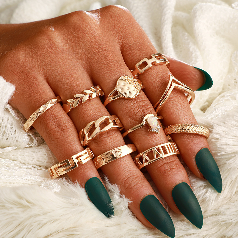 Ring set 11 piece set of joint ring