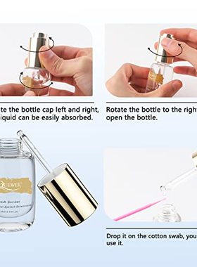 QUEWEL Lash Bonder for Eyelash Extensions 15mL Eyelash Exten