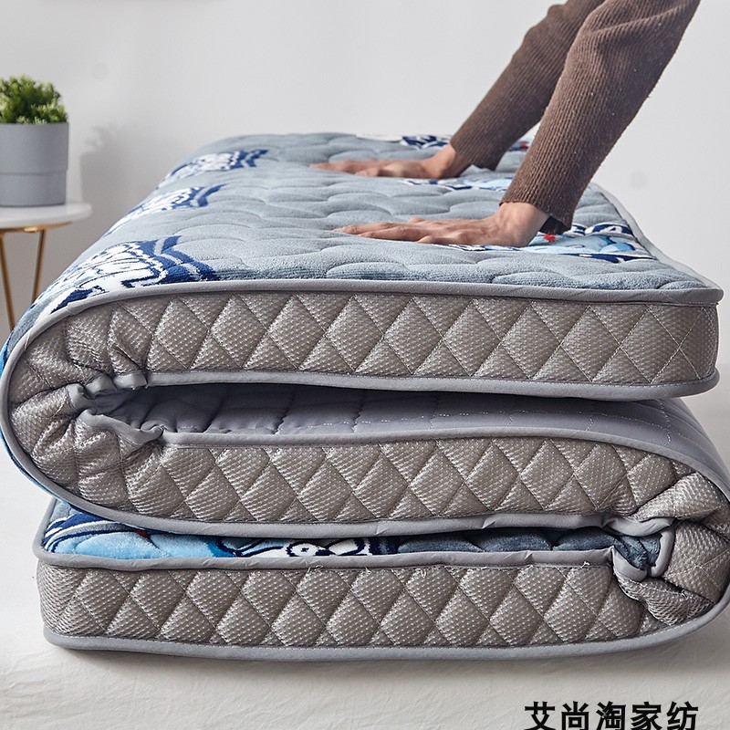 可定做单双人f榻榻米床垫软垫垫被厚床褥折叠学生宿舍打地铺睡垫