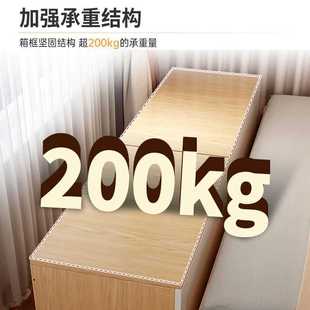 批发床边窄夹缝储物柜家用卧室靠墙加宽拼接长条柜小户型床尾柜置