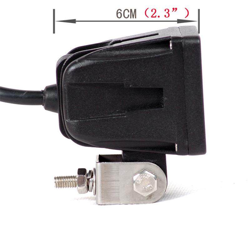 2寸摩托车小方灯小圆灯雾灯驾驶灯10W工作灯外置照明辅助灯,汽车零部件/养护/美容/维保,大灯附件,淘宝优惠券,粉丝福利购,淘宝优惠卷