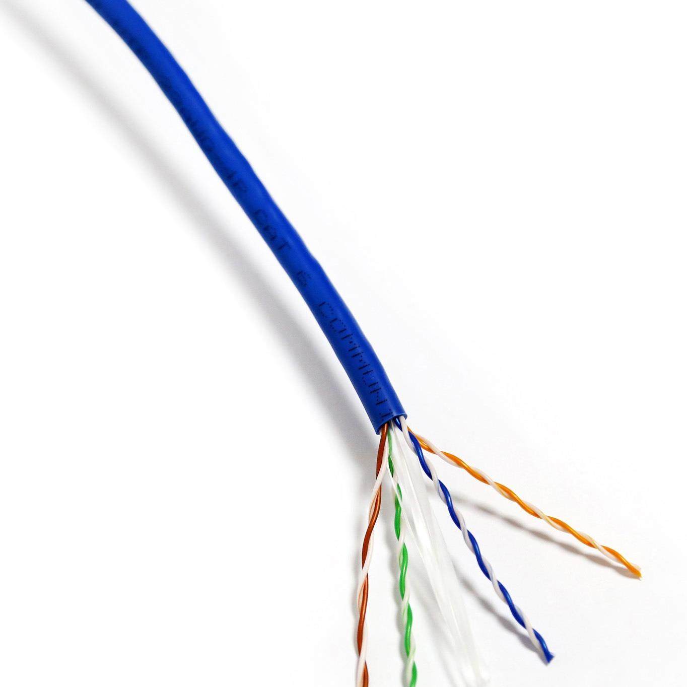 六类非屏蔽网线CAT-6UTP23AWG无氧铜超六类网线对绞网络线