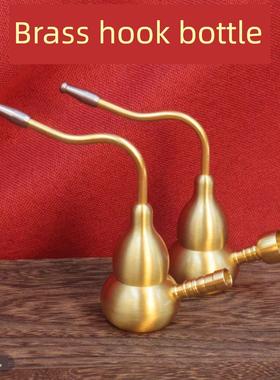 采购产品黄铜葫芦水烟，两用过滤黄铜水烟袋，四用途男子金属水烟