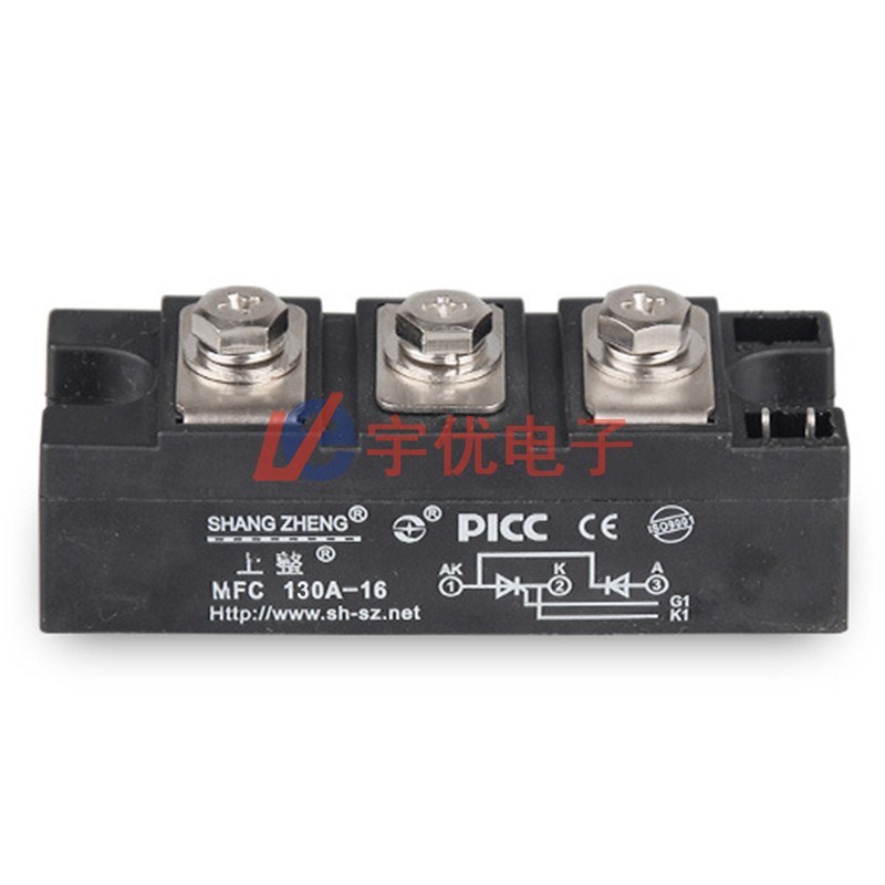MFC130A160A200A-16上整晶闸管整流管混合模J块MFC130A200A1600V