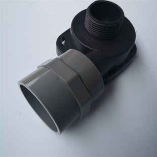 创宁水泵接头 配件37.5mm螺口硬管接头PVC内丝内牙内螺纹变径10W