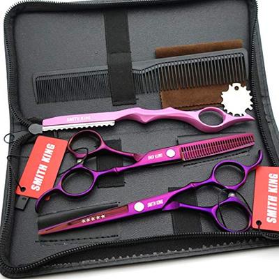 6.0 Inches Professional hair cutting thinning scissors set w