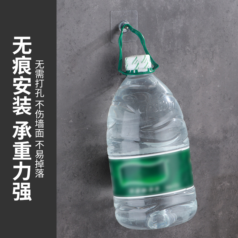 磁砖墙玻璃墙免打孔螺丝黏钩 强力无痕厨房化妆室黏贴挂钩免钉贴