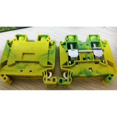 菲尼克斯 接地接线端子 黄绿接线排 UT 16-PE 16平方 3044212